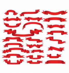 Ribbons vector image