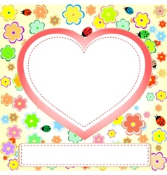 Scrapbook material vector image