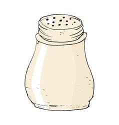 Salt caster vector image