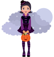 Gothic Lolita Halloween vector image
