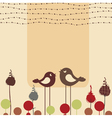 Greeting card vector image