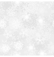 Seamless Snowflake Pattern vector image
