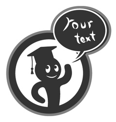 Academic symbol Academic symbol vector image