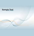 Wave stroke vector image