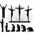 Crucifixion vector image