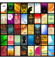 Business cards vector image