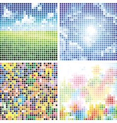 Abstract backgrounds vector image