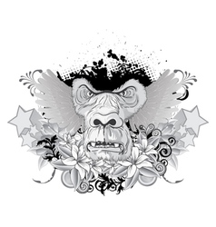 Grunge vintage emblem vector image