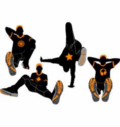Dancer88 design vector image