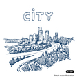 Cityscape vector image