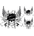 Skull vector image