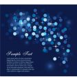Glitter lights for flyers background vector image