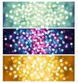 Defocused lights vector image