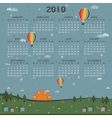 Calender for 2010 vector image