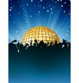 Dance crowd vector image