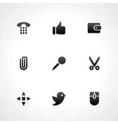 Web site icons Web site icons vector image