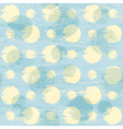 Grunge dots pattern vector image
