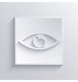 Light square icon Eps 10 vector image
