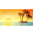 Tropical Island vector image
