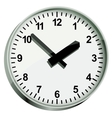 Wall clock vector image