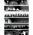 Urban banners Urban banners vector image