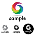 Color Swirl vector image