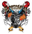 Aggressive vector image