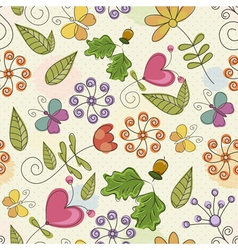 Seamless paisley pattern vector image