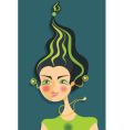 Girl vector image