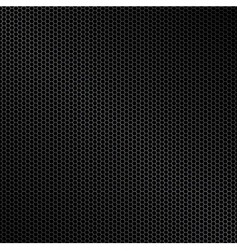 Hexagon metal background vector image