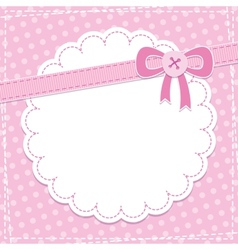 Baby frame vector image