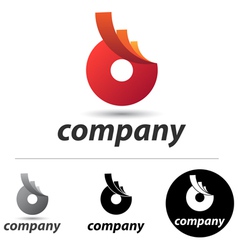 Red Disk vector image