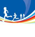 Runner vector image