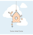 Lovely card vector image