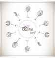Wine Card vector image