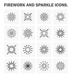 Firework vector image