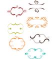 Retro frames vector image