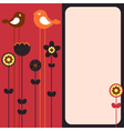 Greeting card vector image