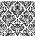 Damask wallpaper vector image