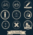 Urban Transportation Label Design vector image