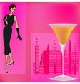 Vintage Cocktails vector image