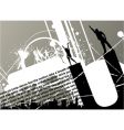 Grunge background vector image