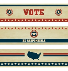 Vote vector image