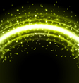 Abstract burning fire circle top background vector image