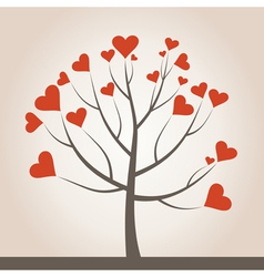Love tree3 vector image