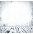 Grunge Empty Interior vector image