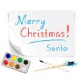 Children's drawing vector image