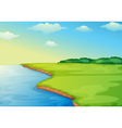 Open field vector image