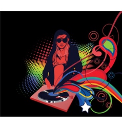 Concert poster vector image