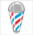 Barbershop pole vector image